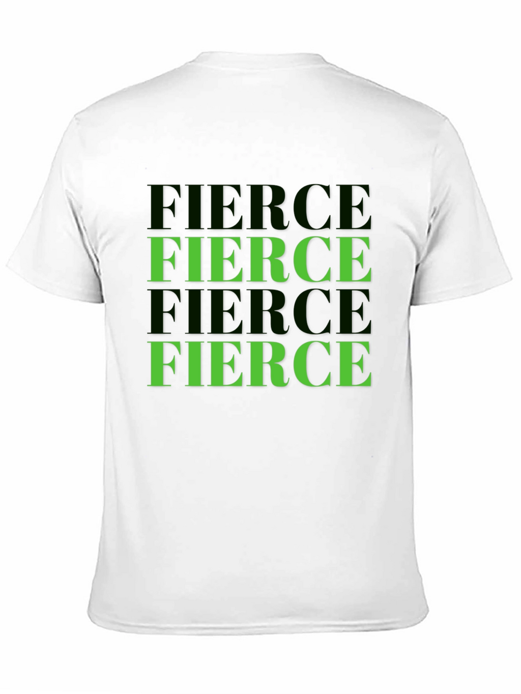 Fierce Graphic T-Shirt - Bold Print
