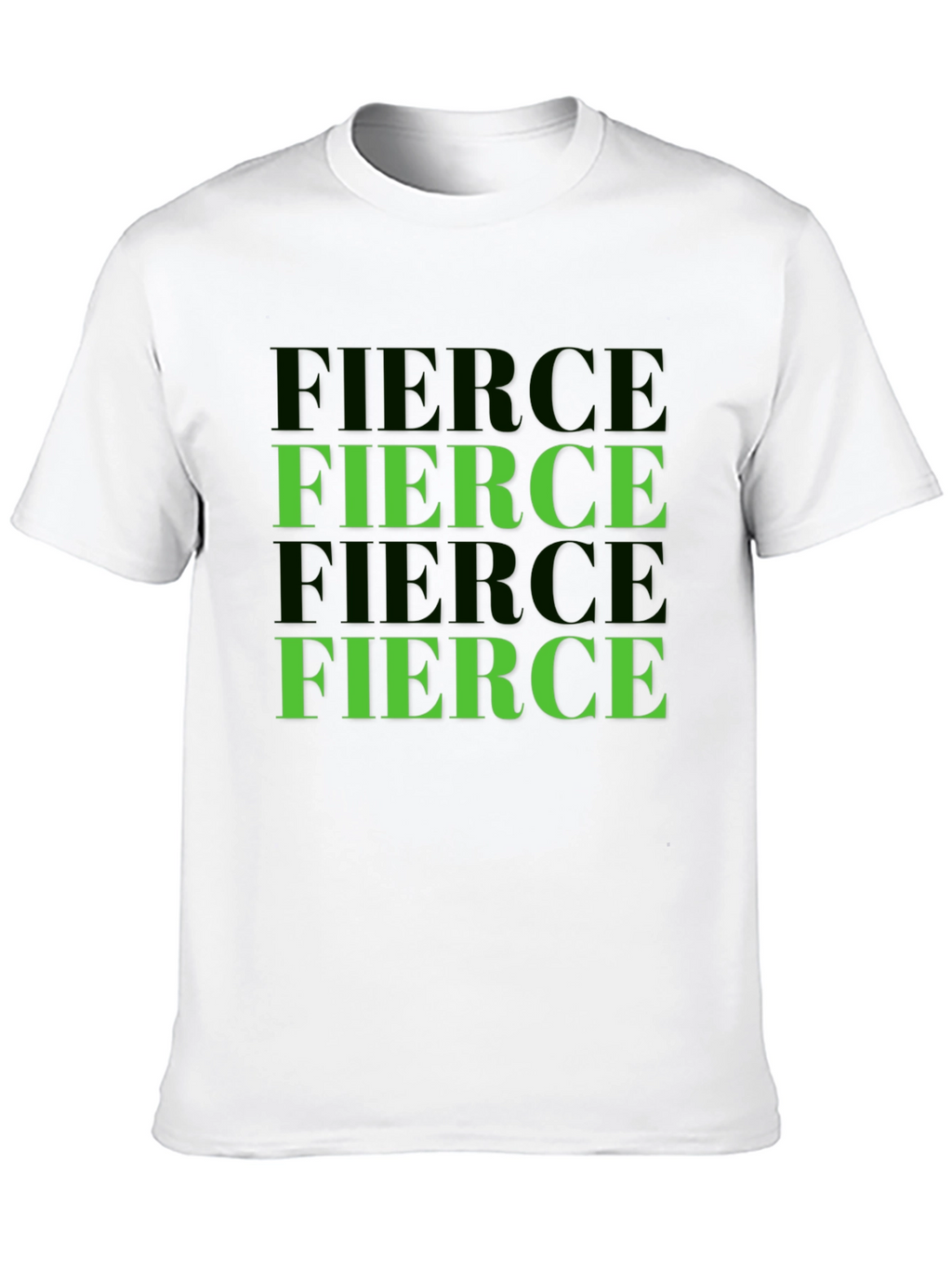 Fierce Graphic T-Shirt - Bold Print
