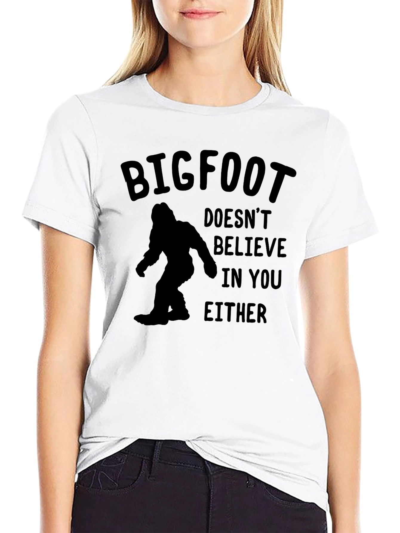 Bigfoot Graphic Tee - Funny Sasquatch T-Shirt