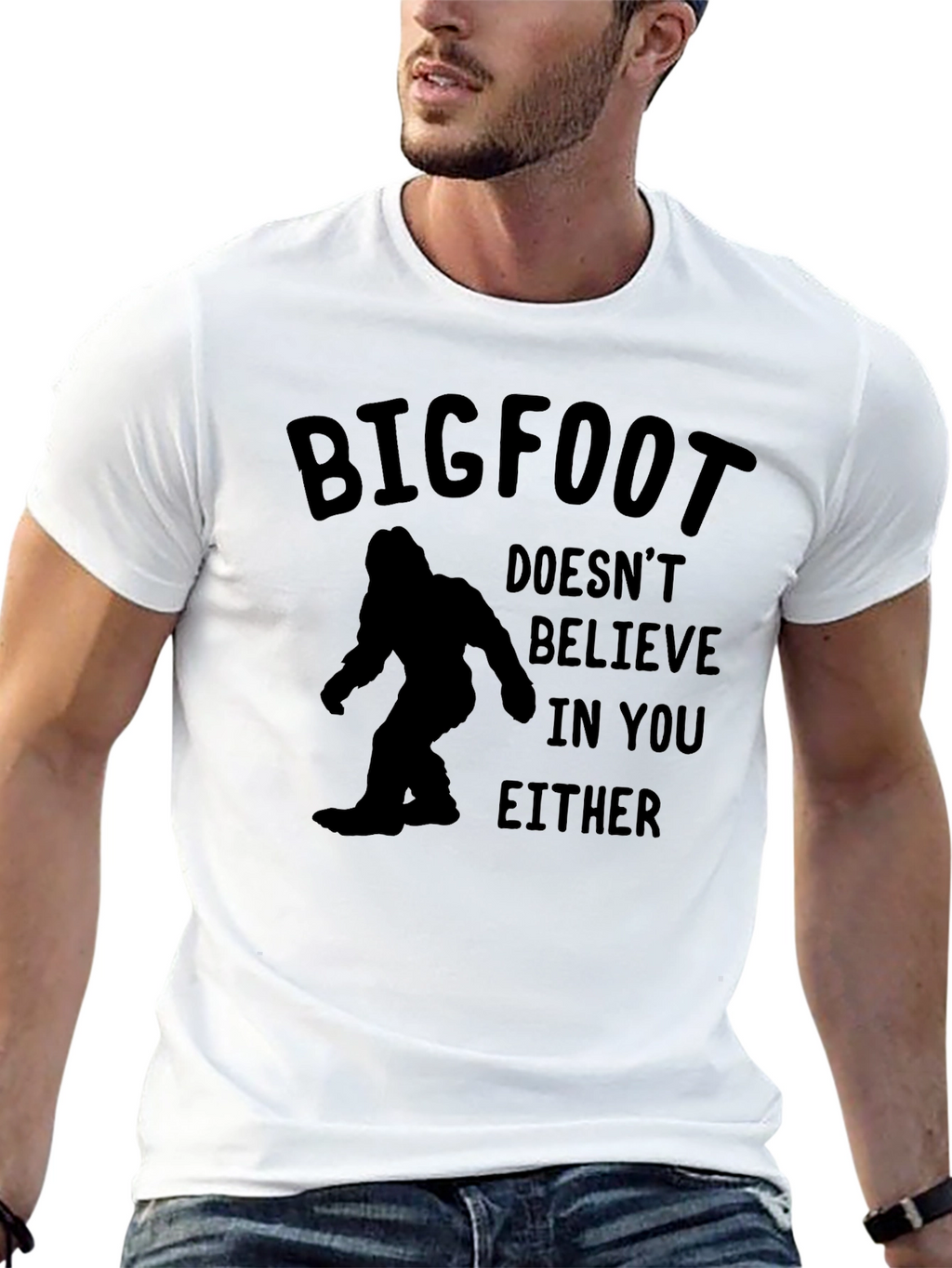 Bigfoot Graphic Tee - Funny Sasquatch T-Shirt