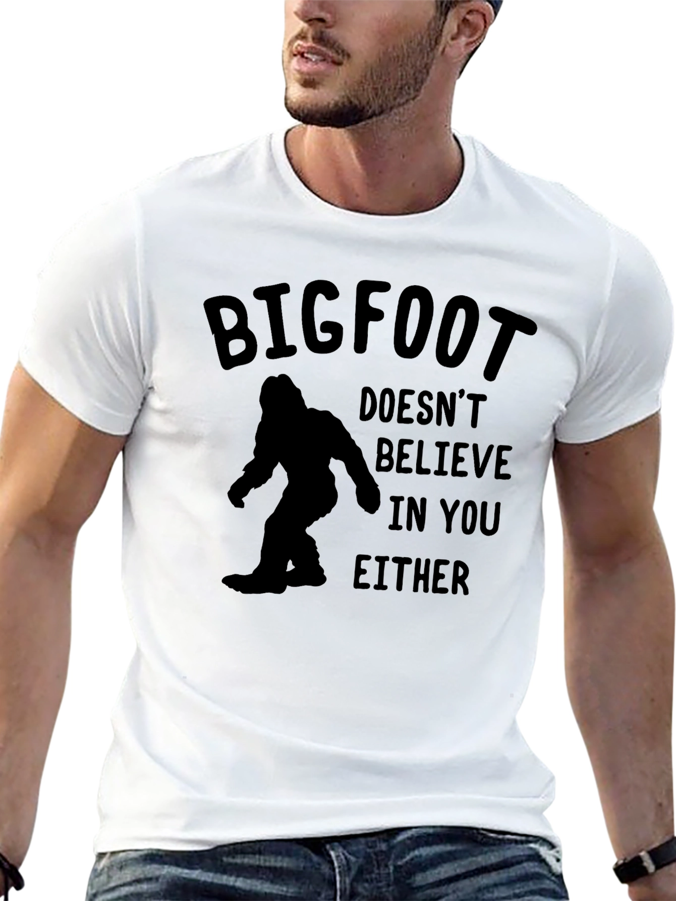 Bigfoot Graphic Tee - Funny Sasquatch T-Shirt