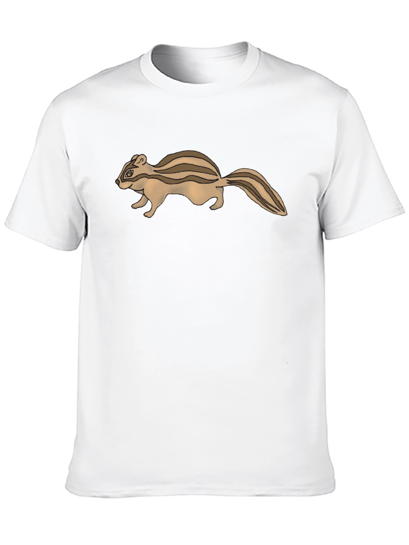 Chipmunk Graphic Tee - Casual Comfort
