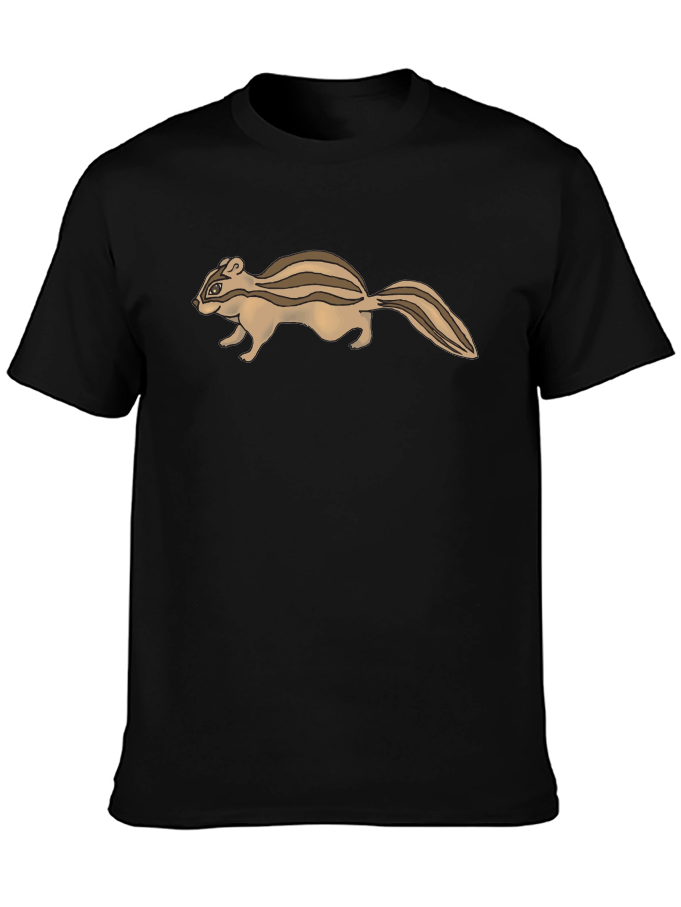 Chipmunk Graphic Tee - Casual Comfort