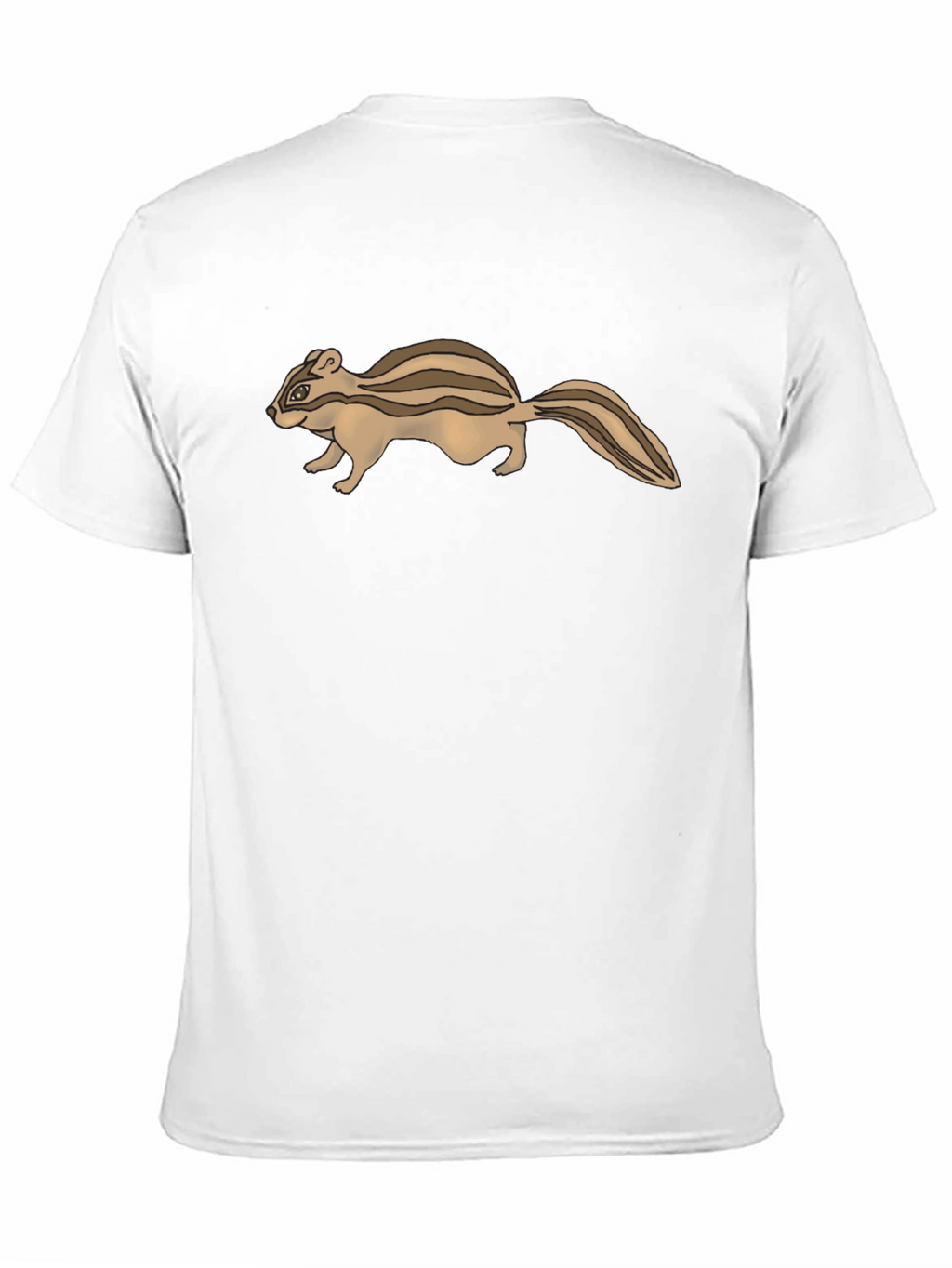 Chipmunk Graphic Tee - Casual Comfort