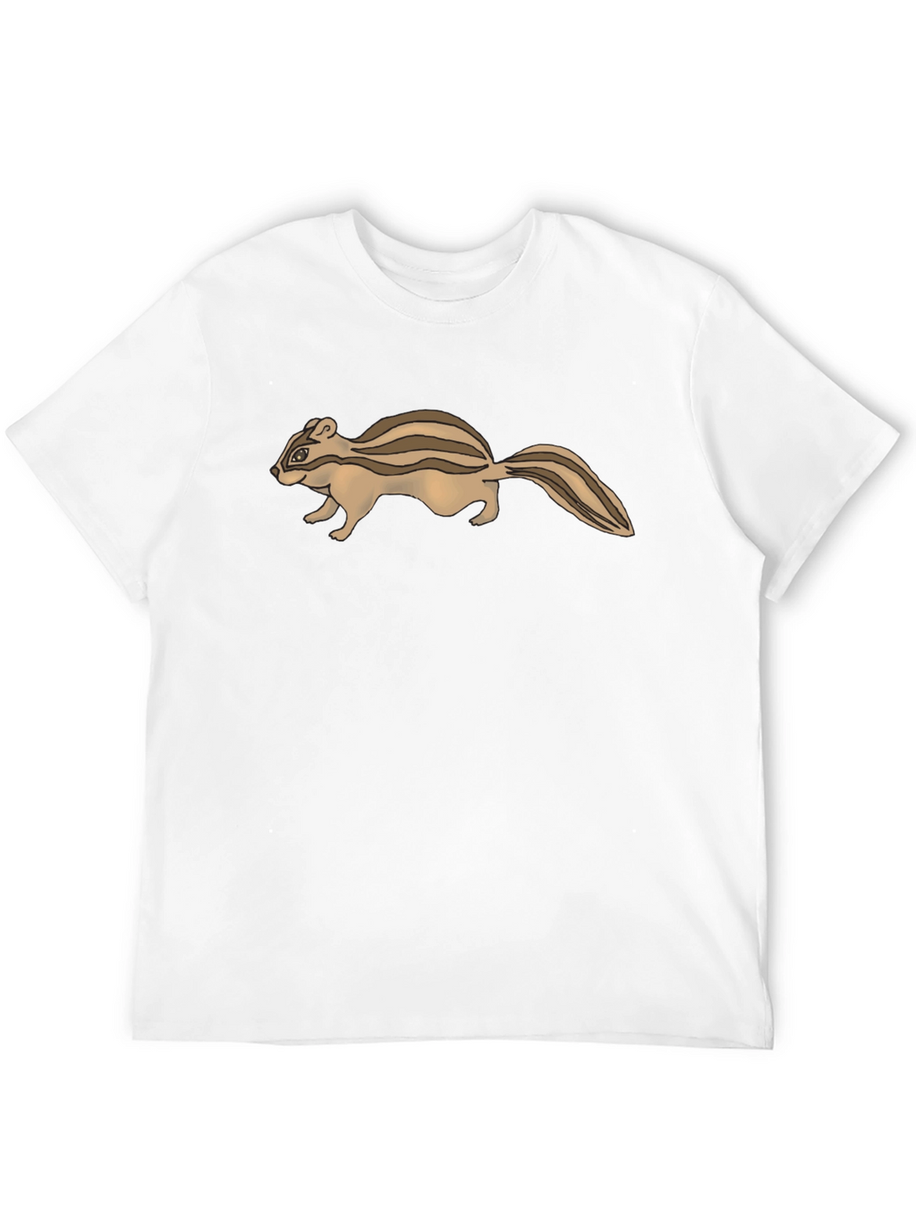 Chipmunk Graphic Tee - Casual Comfort