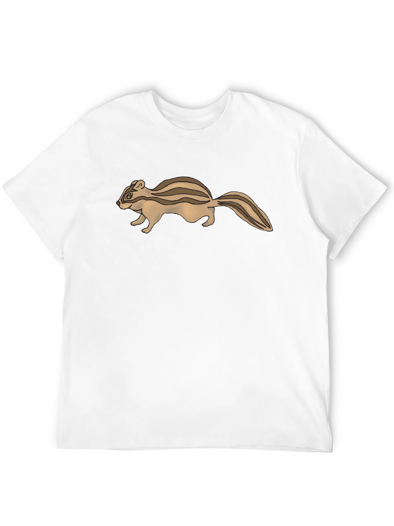 Chipmunk Graphic Tee - Casual Comfort