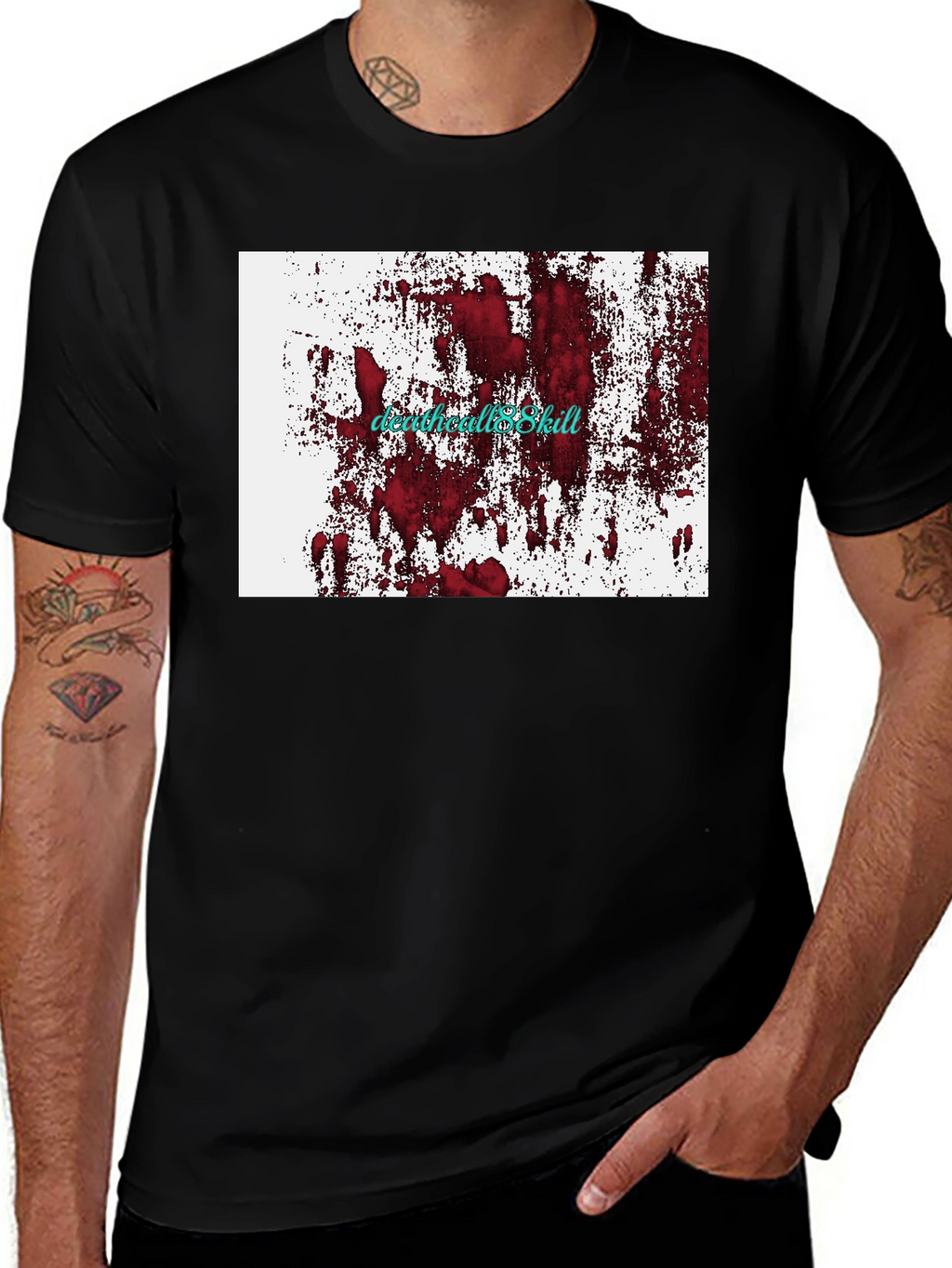 Death Metal T-Shirt: Bloody Grunge Graphic Tee