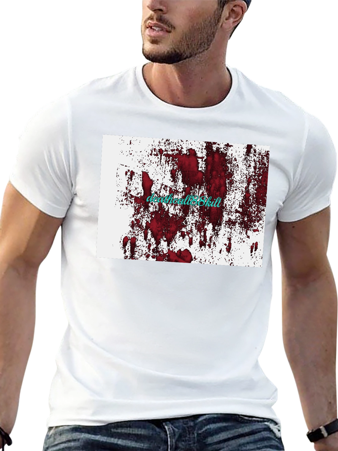 Death Metal T-Shirt: Bloody Grunge Graphic Tee