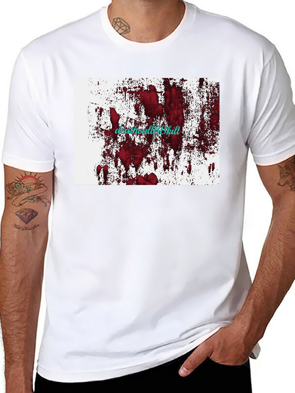 Death Metal T-Shirt: Bloody Grunge Graphic Tee