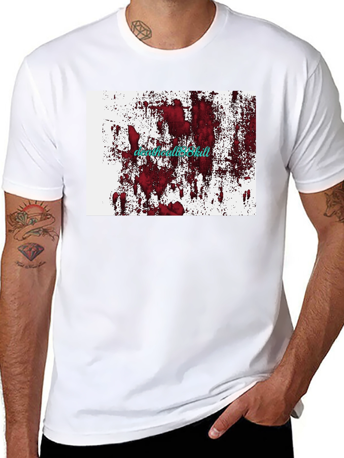 Death Metal T-Shirt: Bloody Grunge Graphic Tee
