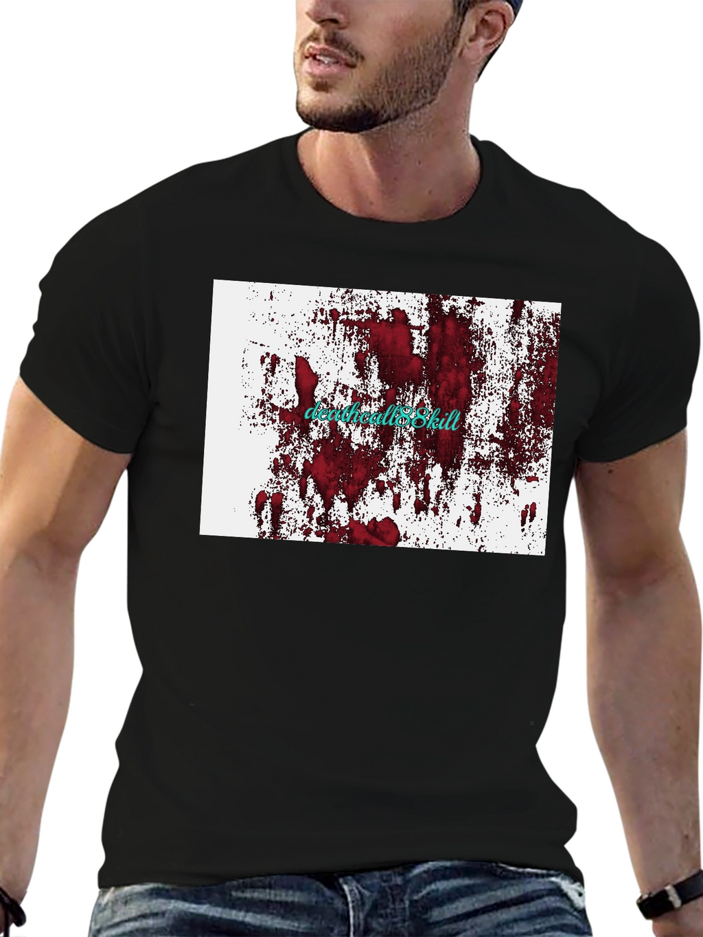 Death Metal T-Shirt: Bloody Grunge Graphic Tee