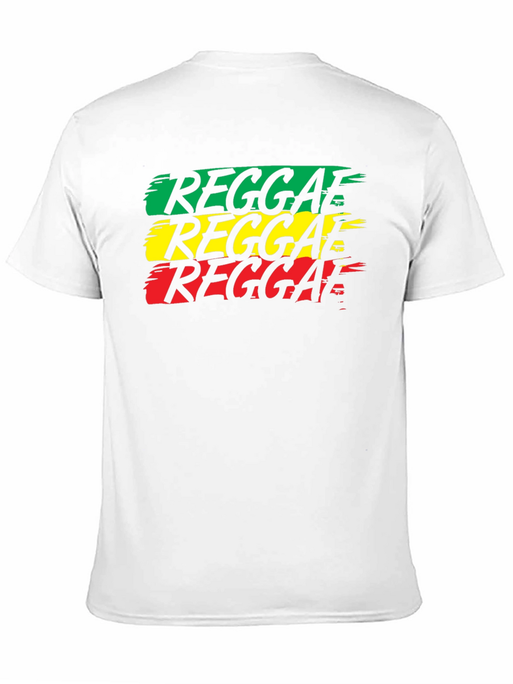 Reggae Rasta T-Shirt - Green Yellow Red