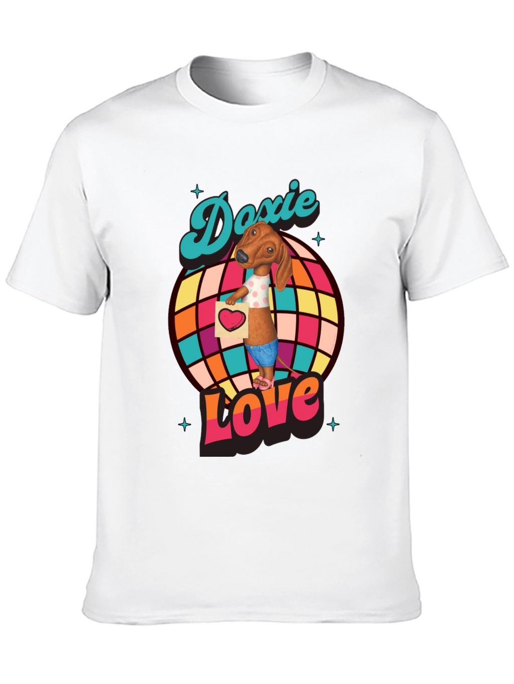 Doxie Love T-Shirt - Dachshund Graphic Tee