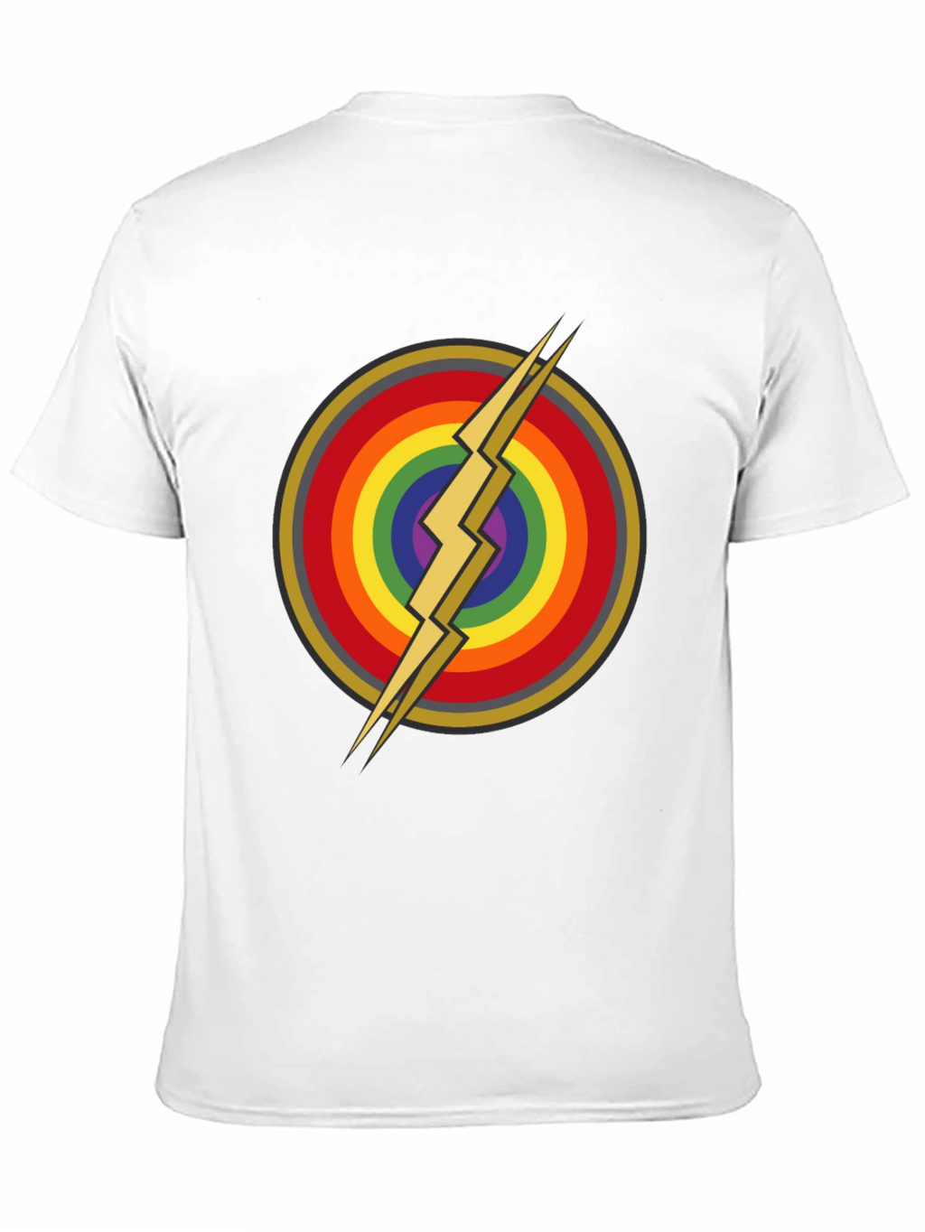 Rainbow Flash T-Shirt - Electric Pride!