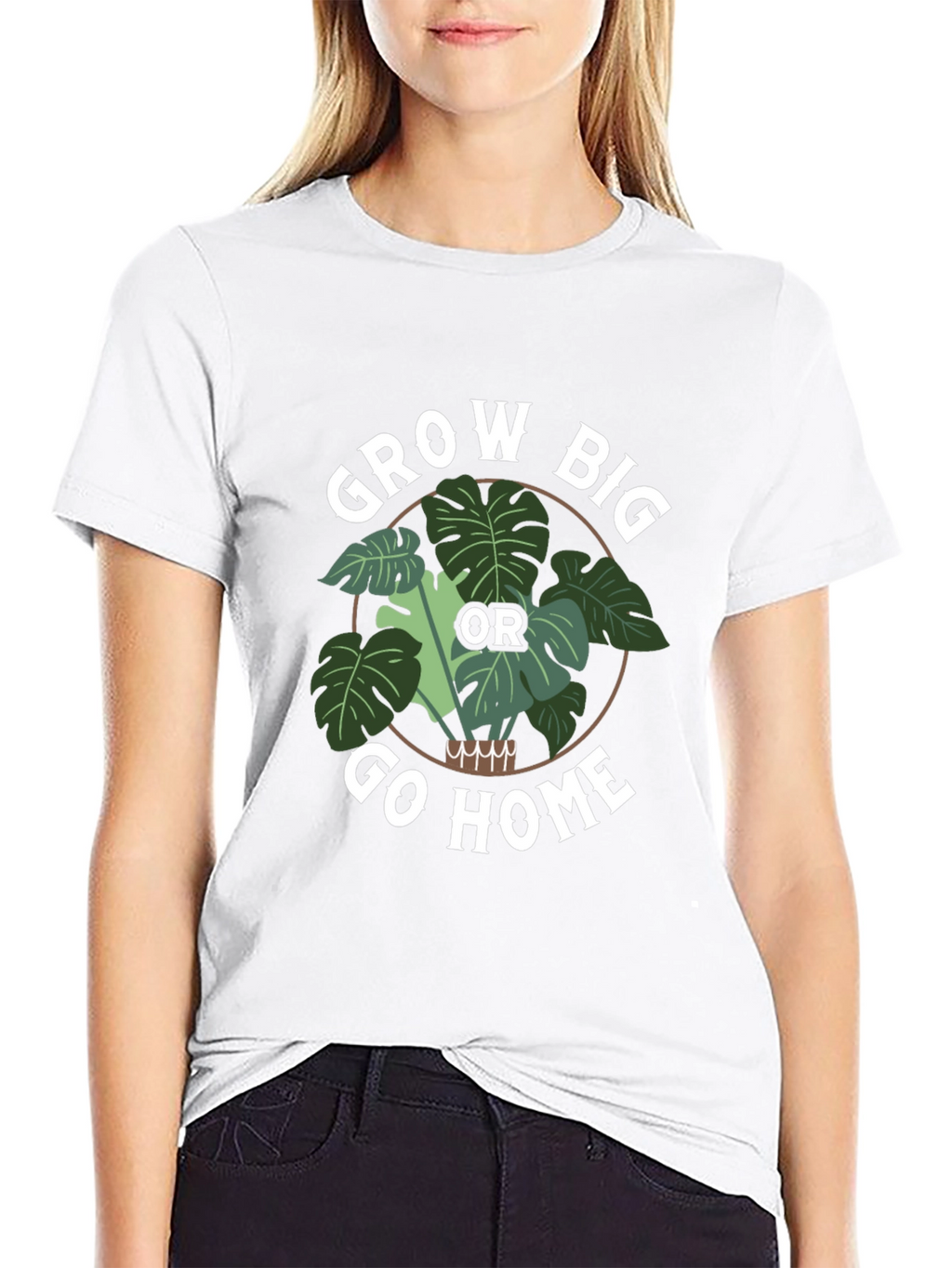 Grow Big Or Go Home Graphic Tee
