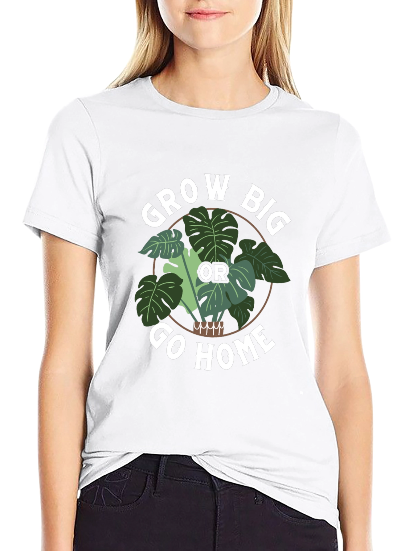 Grow Big Or Go Home Graphic Tee