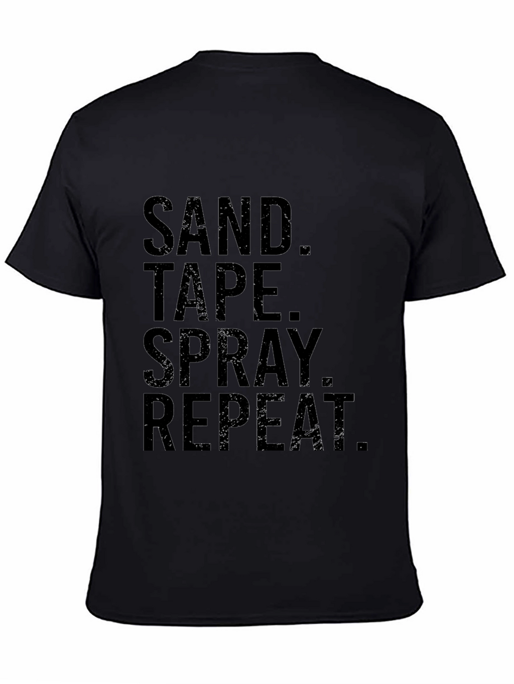 Sand Tape Spray Repeat Graphic Tee