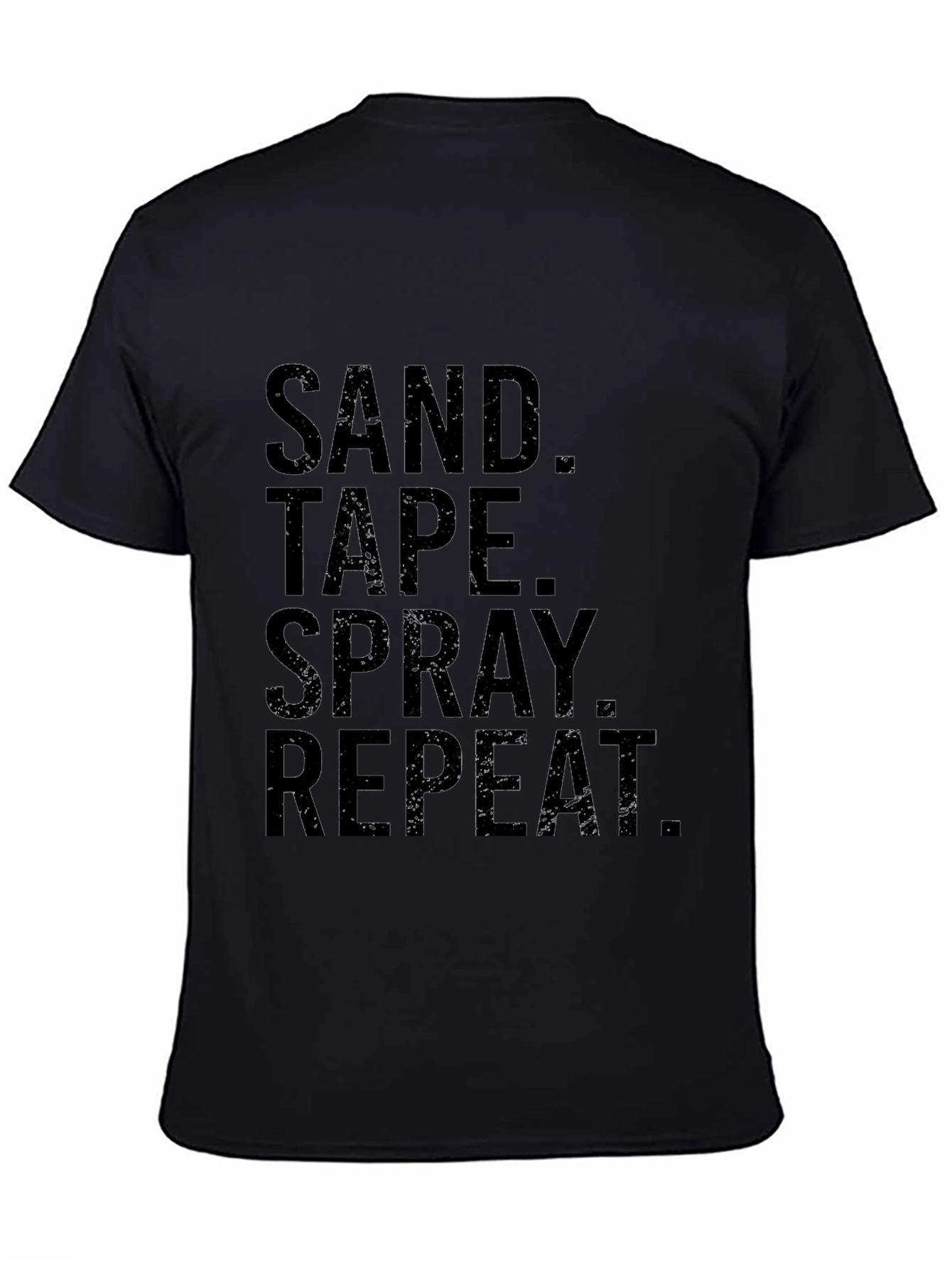 Sand Tape Spray Repeat Graphic Tee