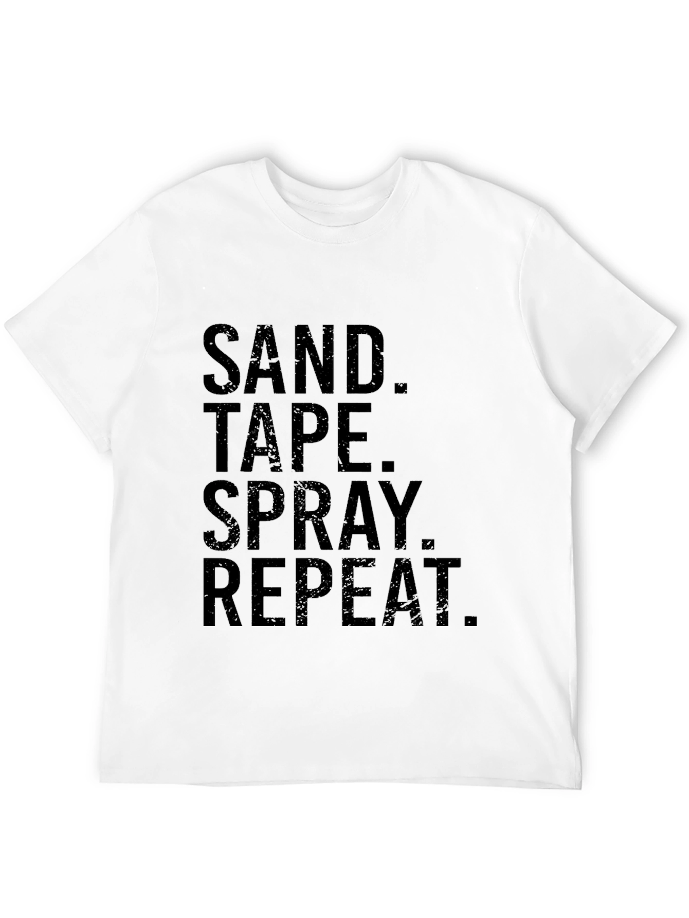 Sand Tape Spray Repeat Graphic Tee