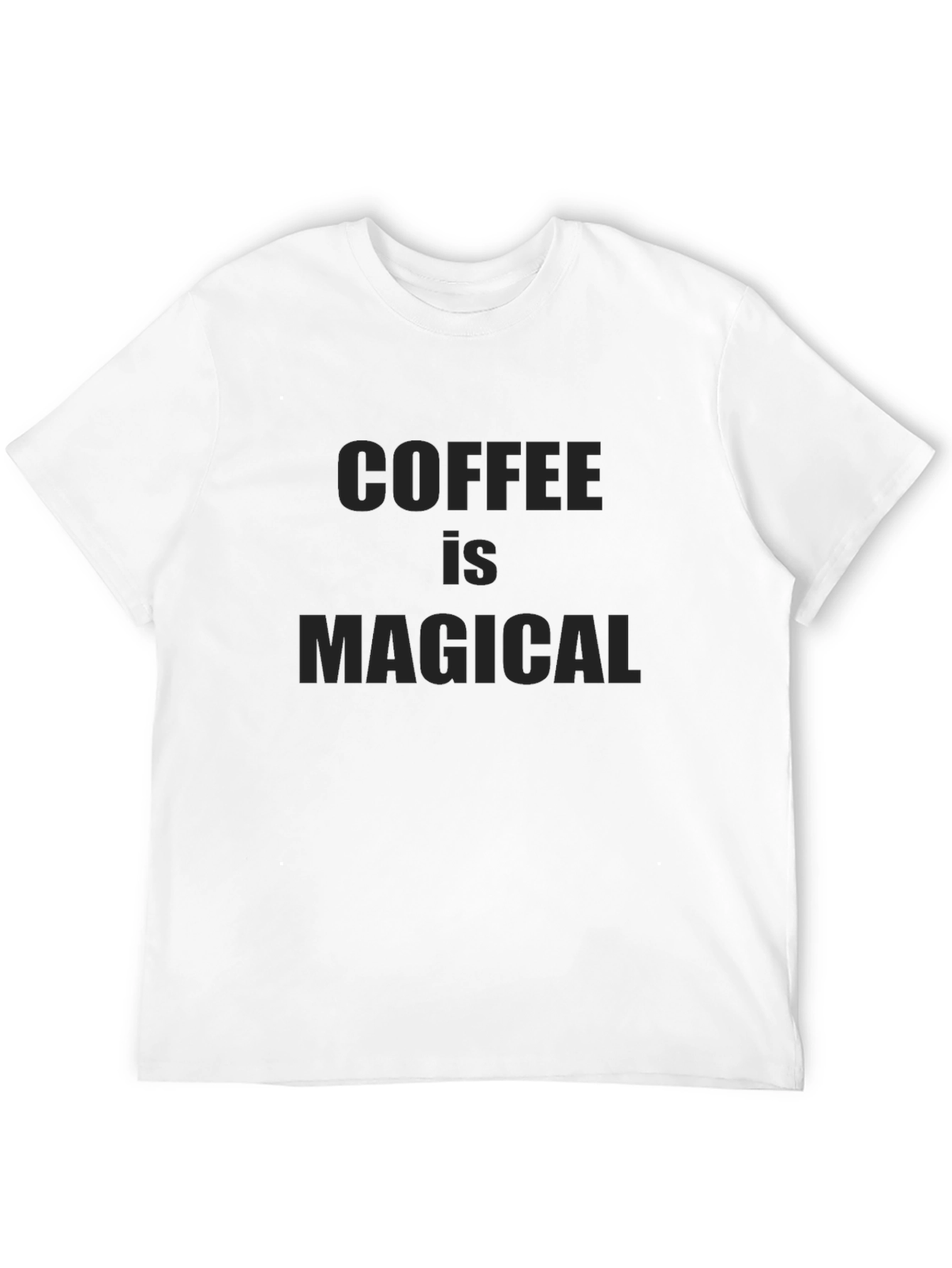 Coffee is Magical T-Shirt - Unisex Soft Cotton Tee
