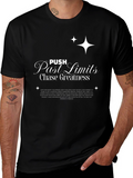 Push Past Limits T-Shirt - Chase Greatness Graphic Tee