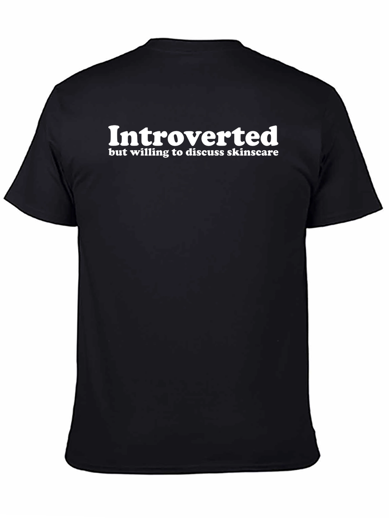 Introverted Skincare T-Shirt - Comfortable & Stylish