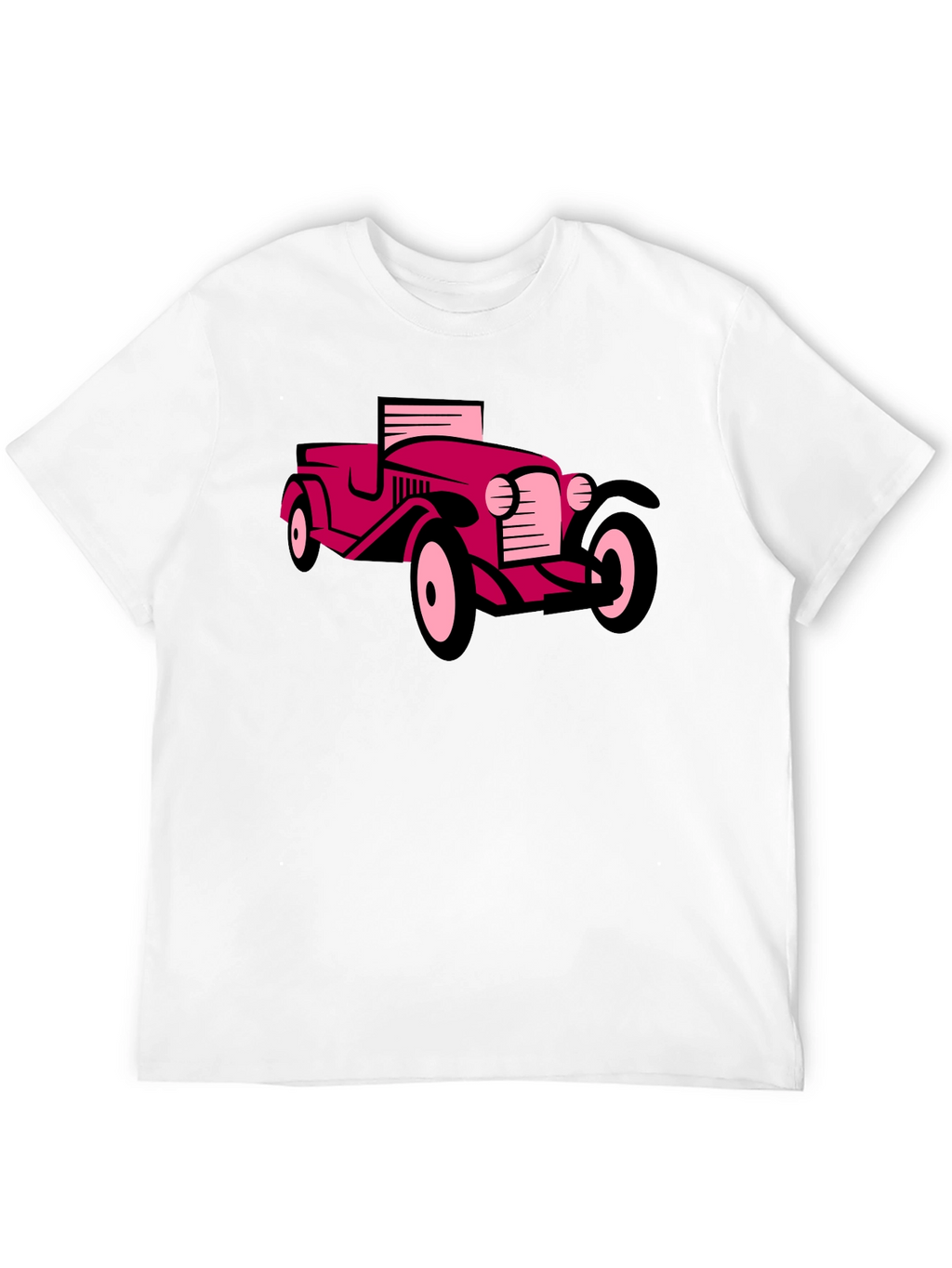 Classic Car Graphic Tee - Black