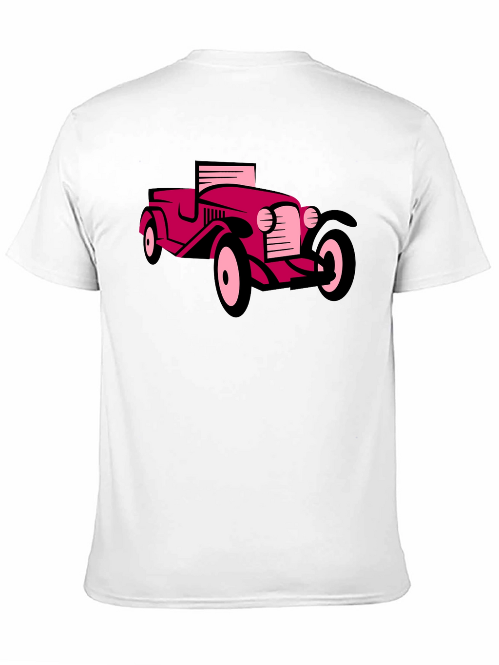 Classic Car Graphic Tee - Black