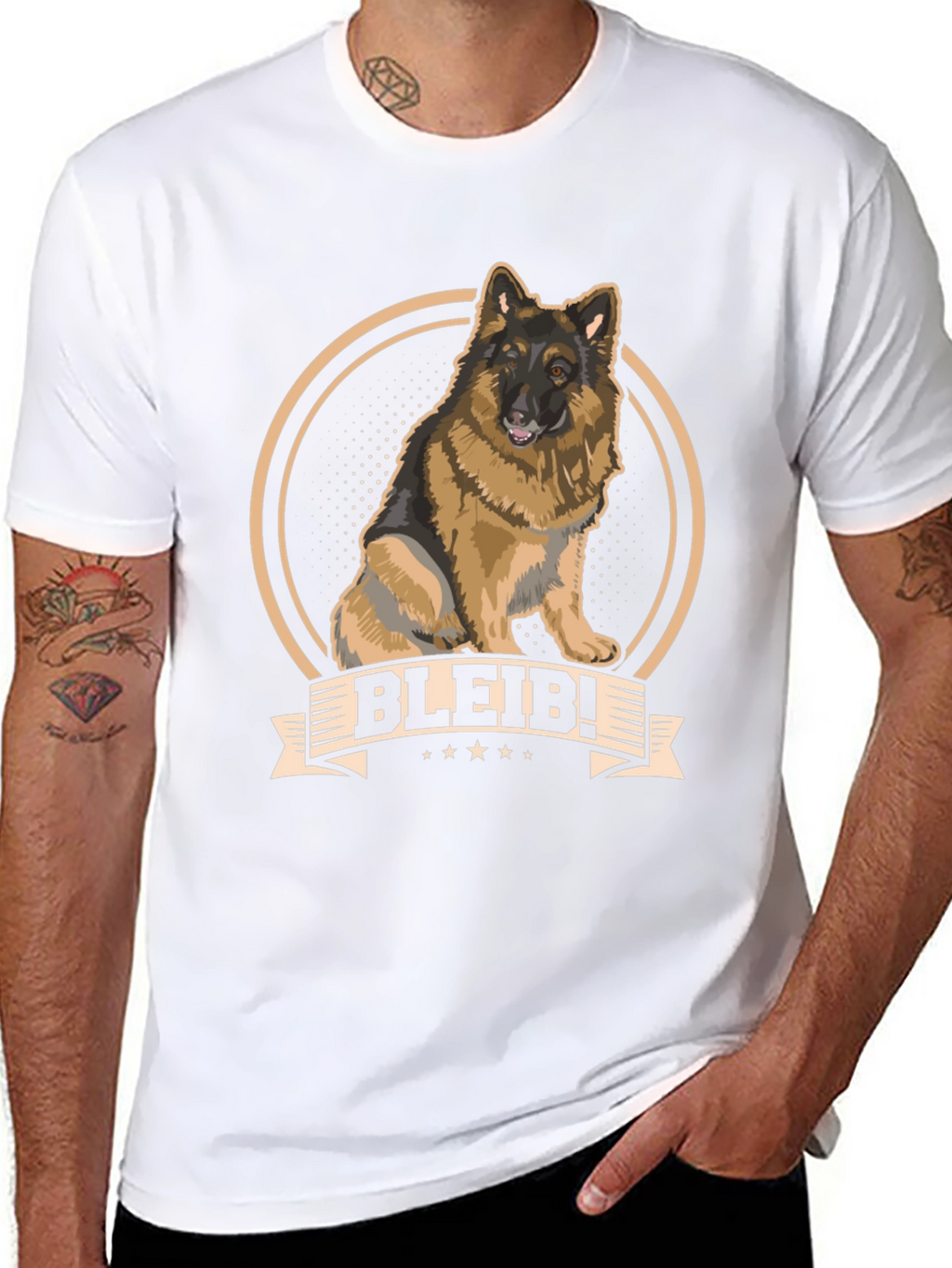 German Shepherd Bleib! T-Shirt