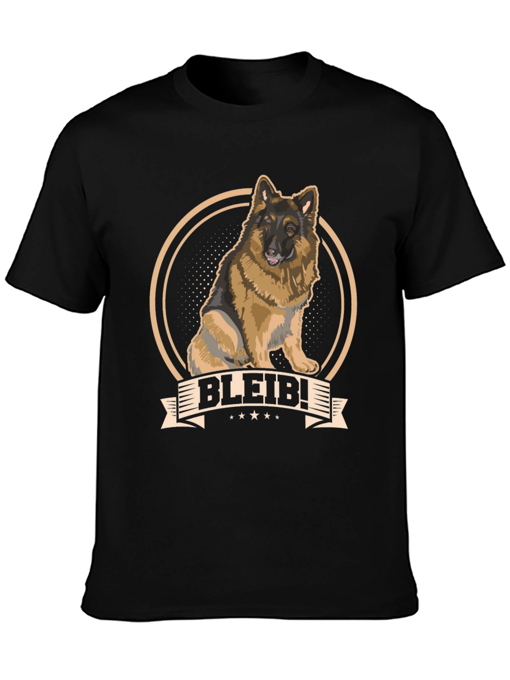 German Shepherd Bleib! T-Shirt