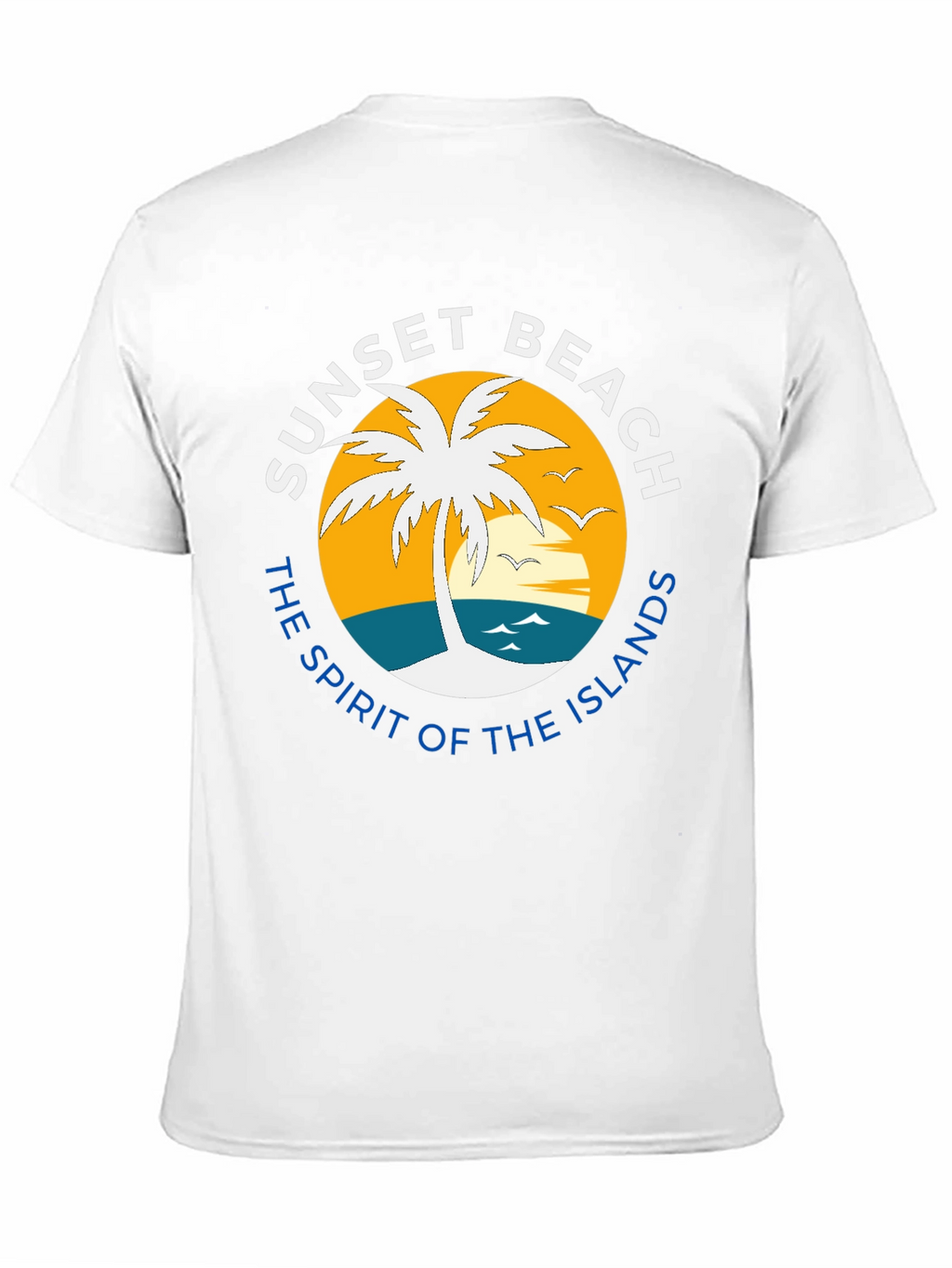 Sunset Beach T-Shirt - Tropical Island Vibes