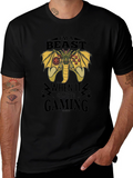 Gamer Beast T-Shirt - Dragon Gaming Controller Design