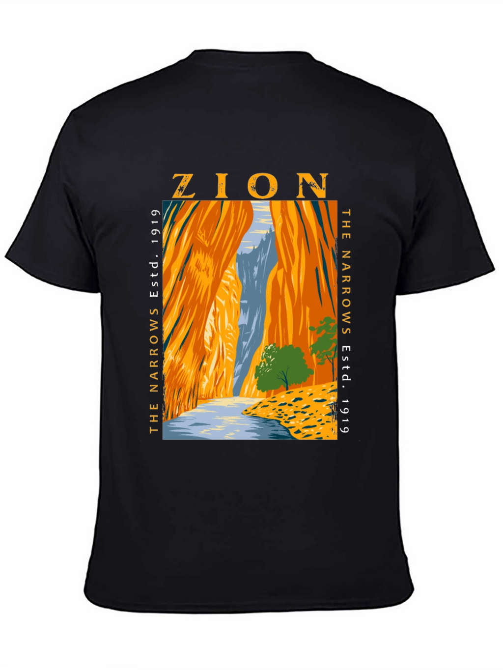 Zion Narrows Est. 1919 Graphic T-Shirt