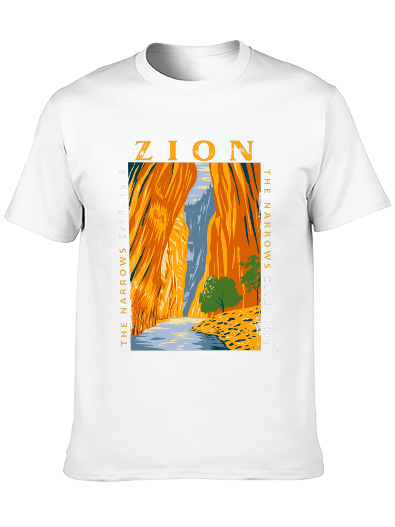 Zion Narrows Est. 1919 Graphic T-Shirt