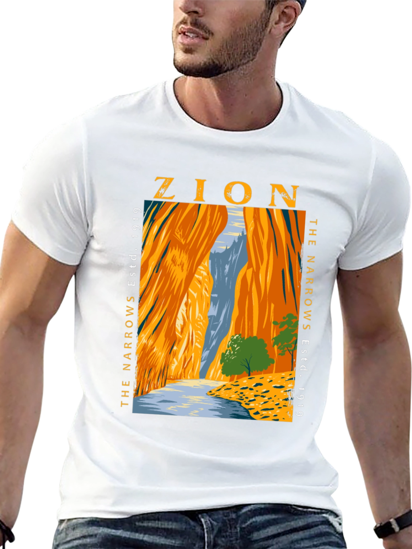 Zion Narrows Est. 1919 Graphic T-Shirt
