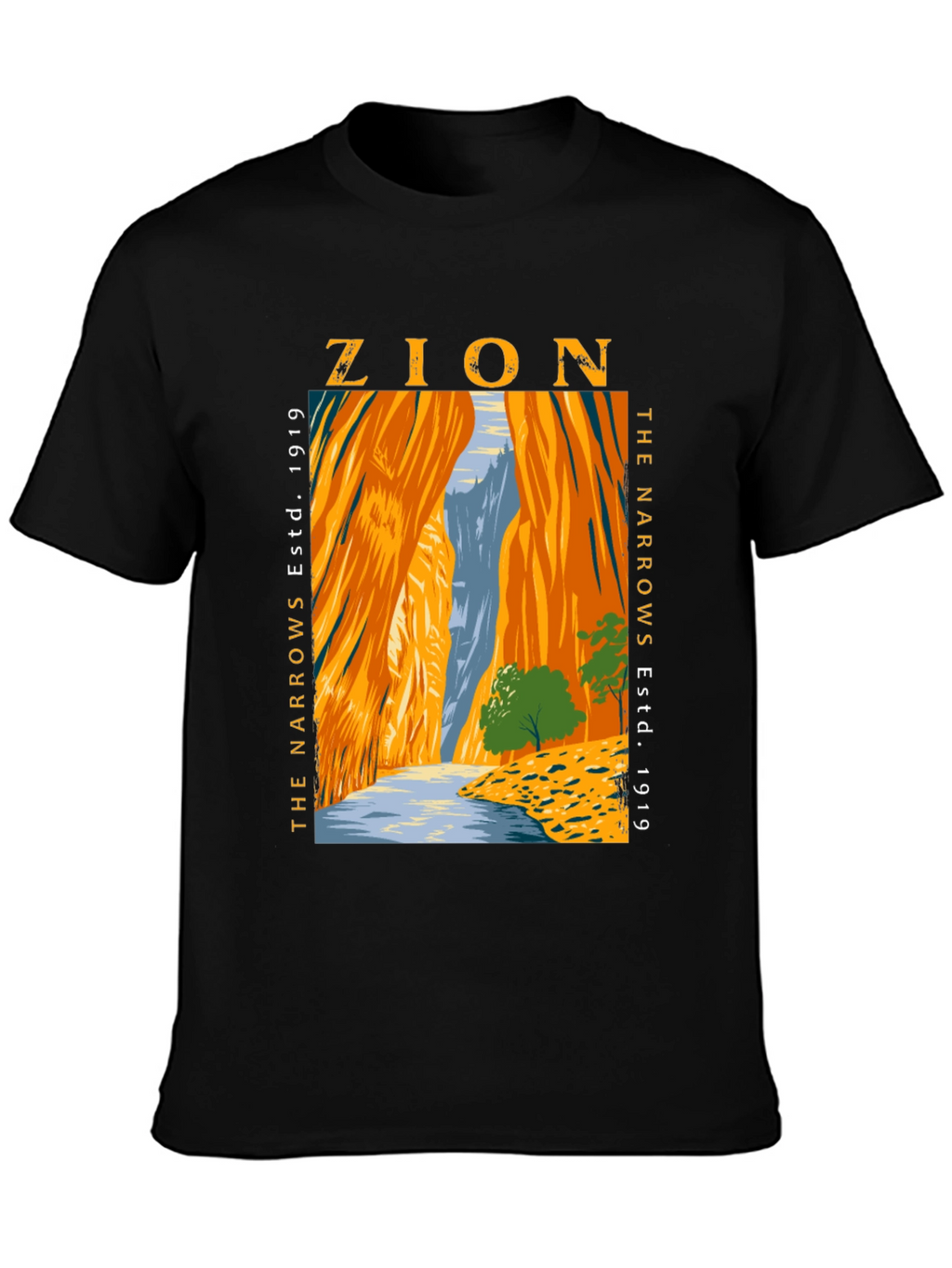 Zion Narrows Est. 1919 Graphic T-Shirt
