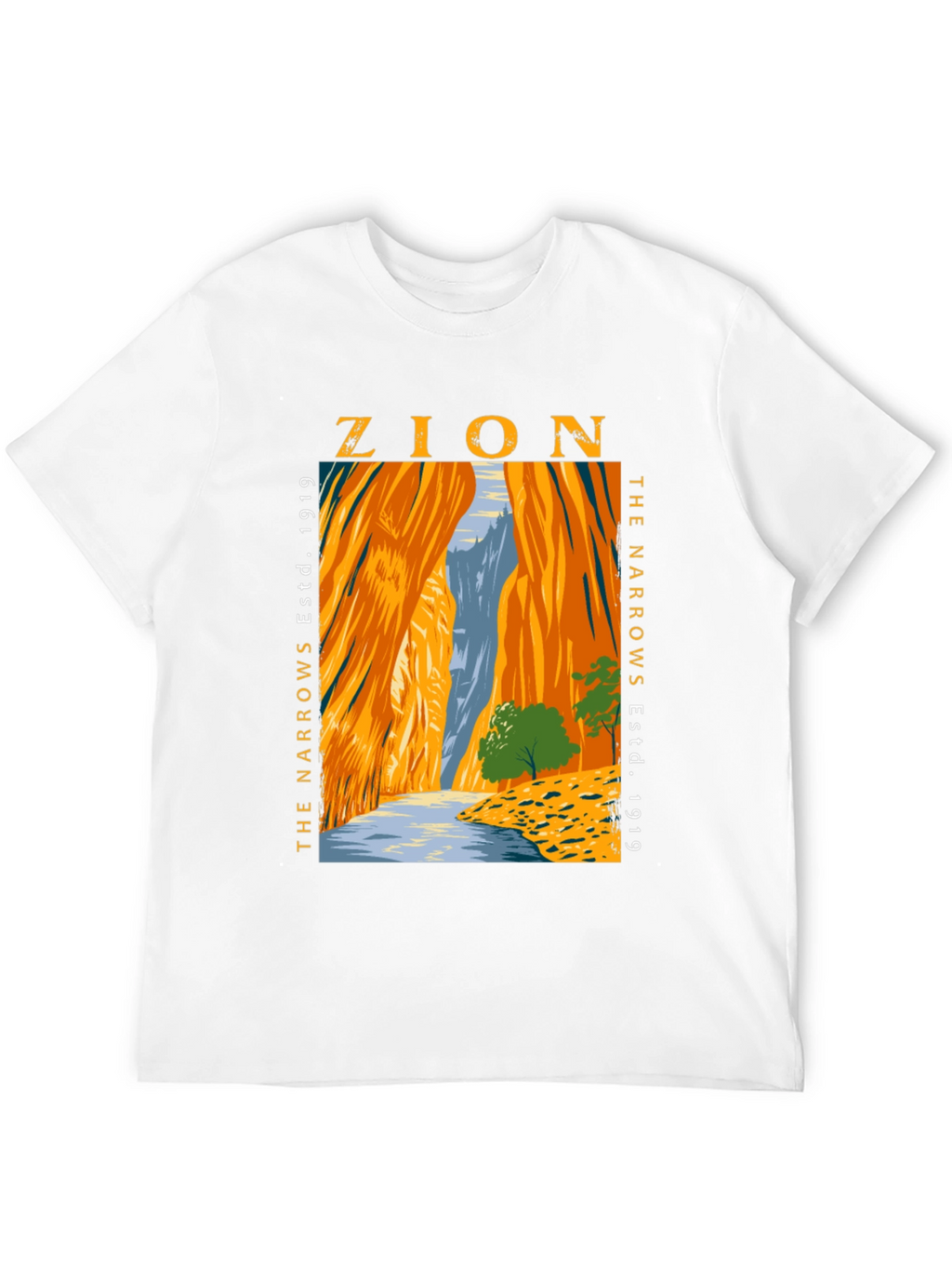 Zion Narrows Est. 1919 Graphic T-Shirt