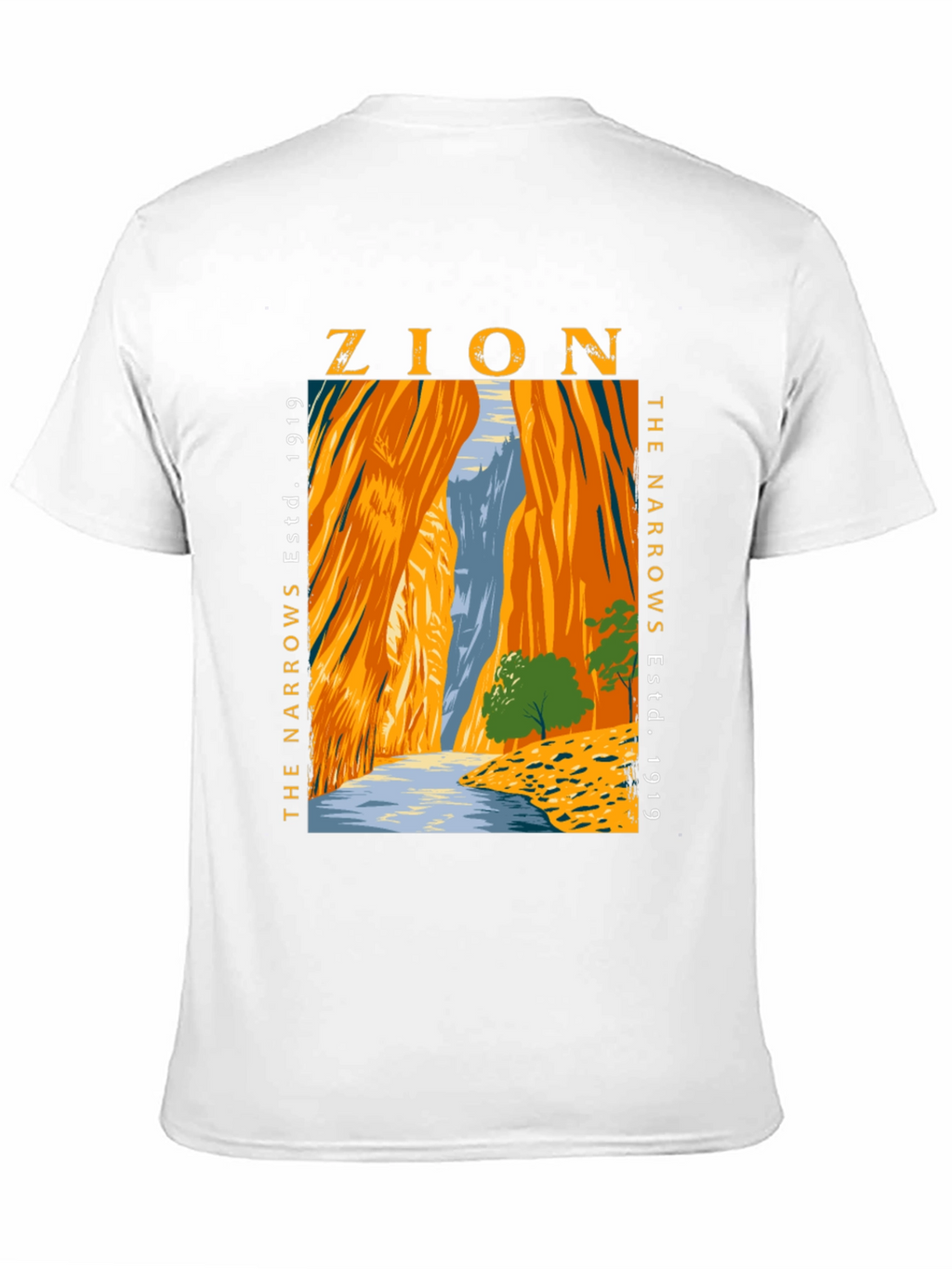 Zion Narrows Est. 1919 Graphic T-Shirt