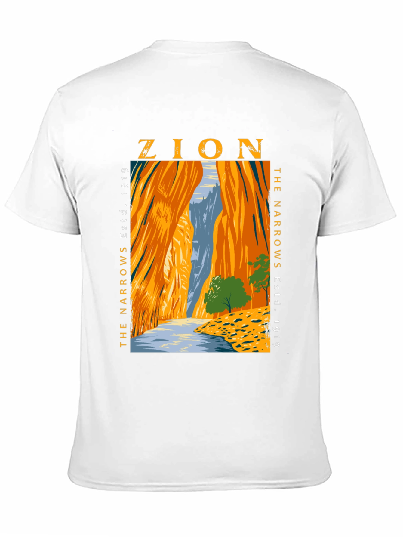 Zion Narrows Est. 1919 Graphic T-Shirt
