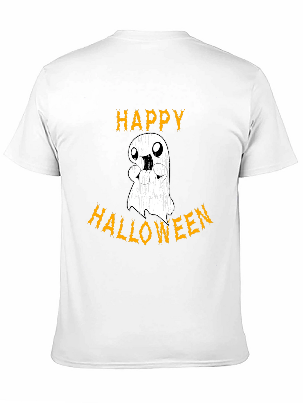 Happy Halloween Ghost Graphic T-Shirt