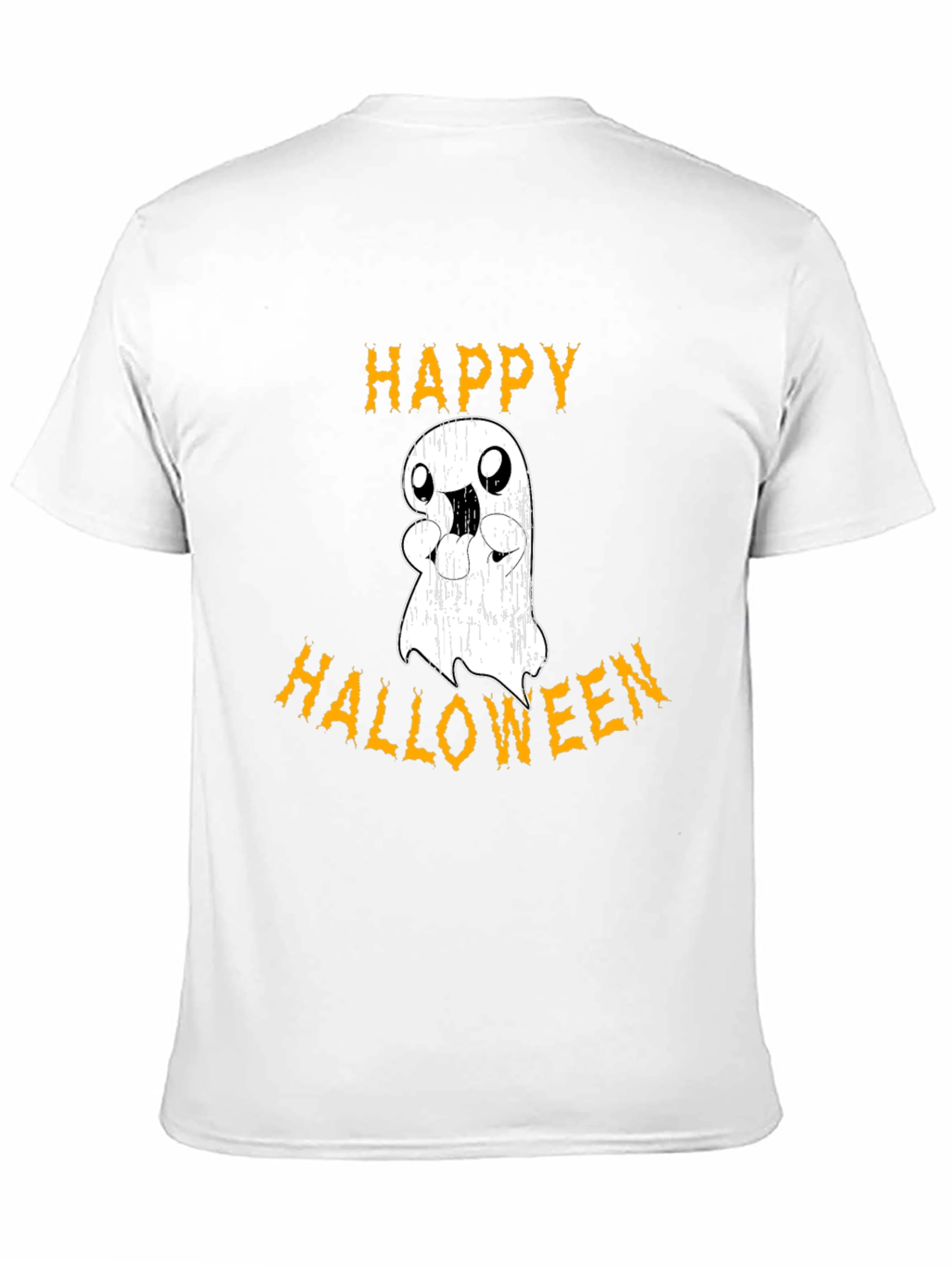 Happy Halloween Ghost Graphic T-Shirt
