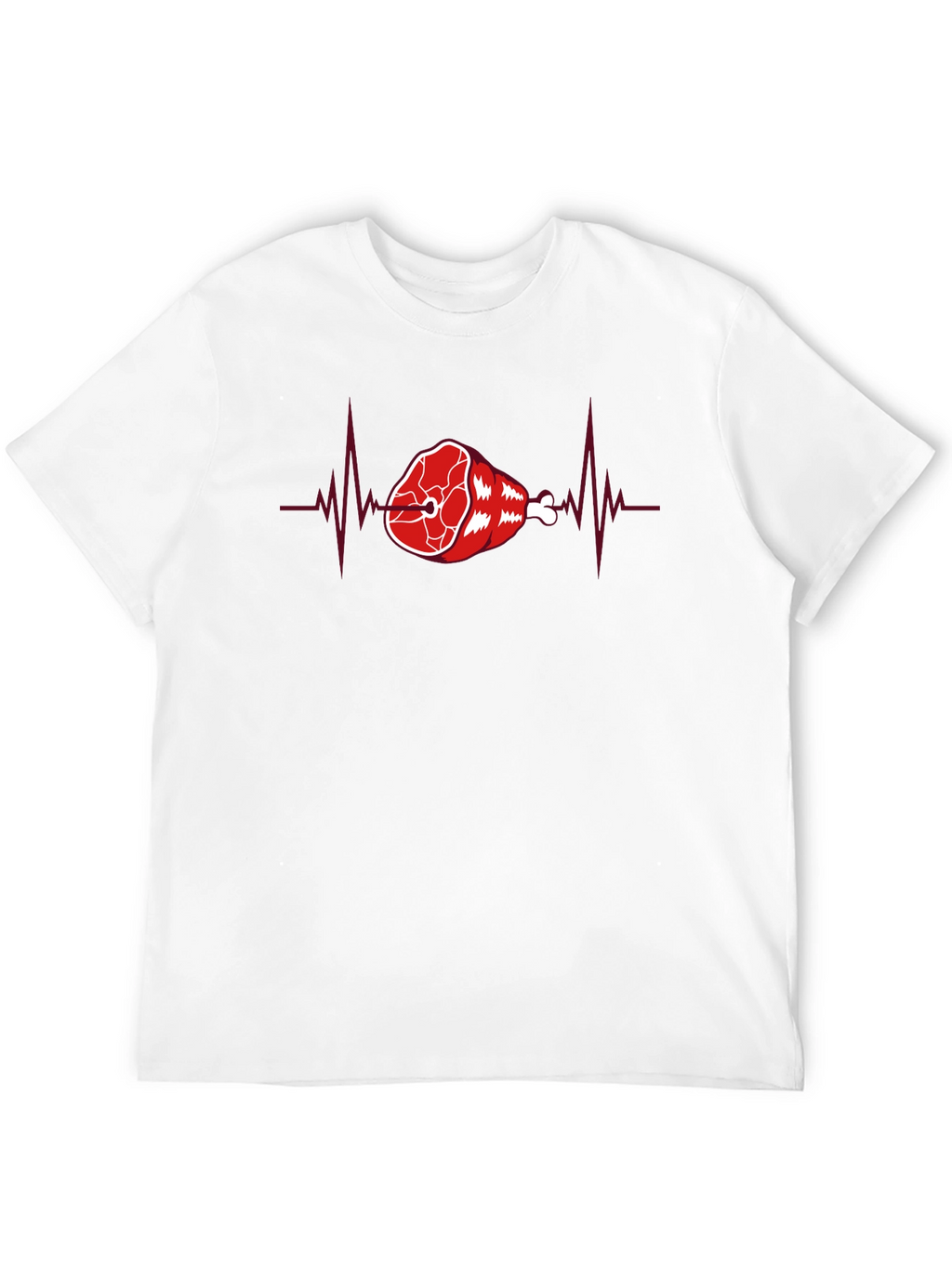 Meat ECG T-Shirt - Heartbeat