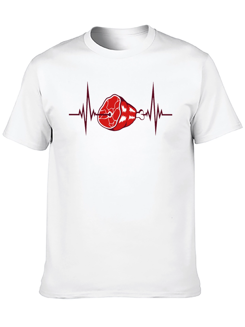 Meat ECG T-Shirt - Heartbeat