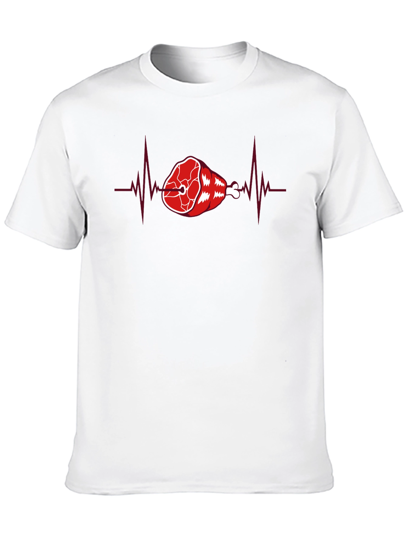 Meat ECG T-Shirt - Heartbeat
