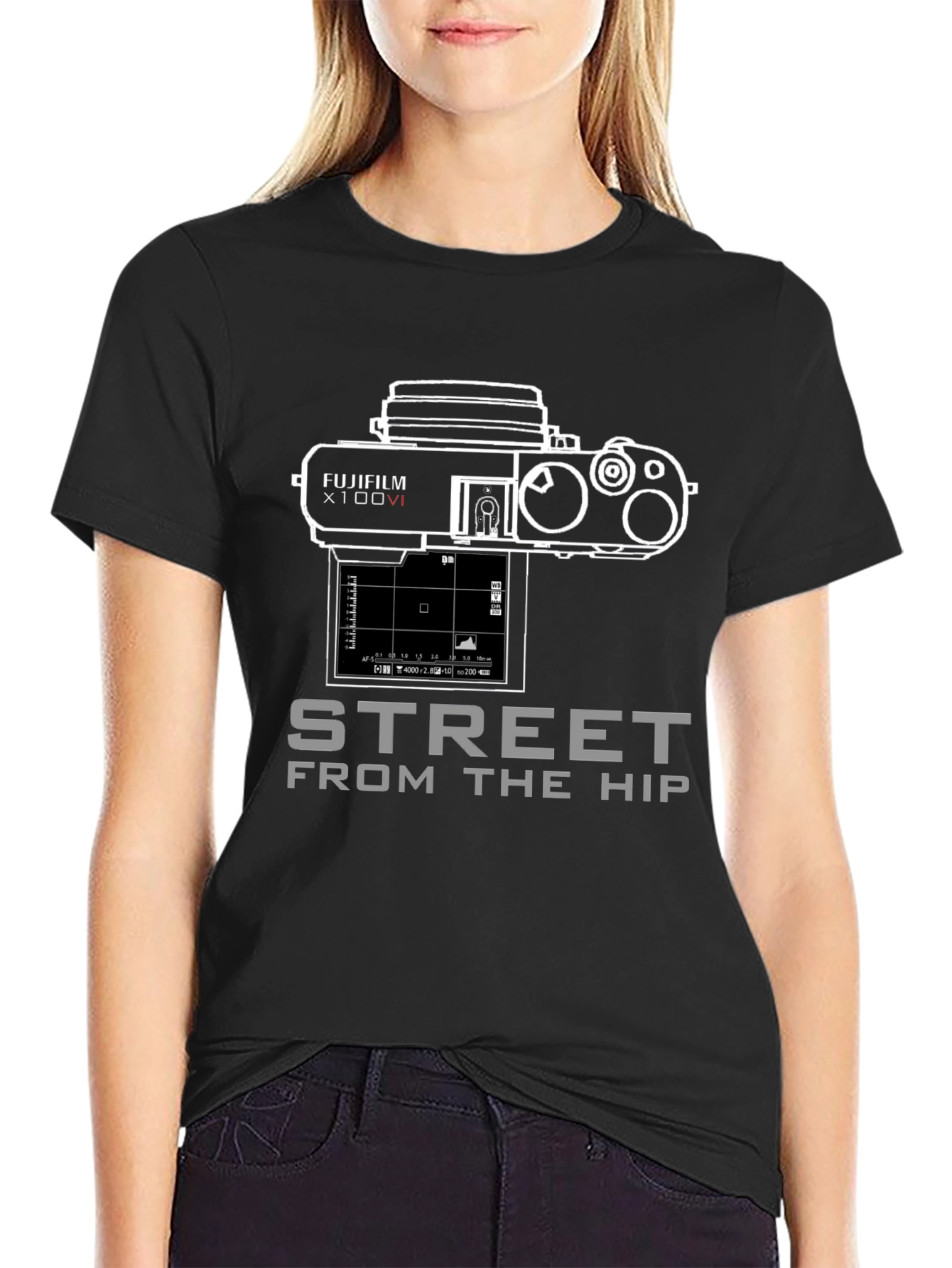 Fujifilm X100VI Camera Graphic Tee - Street Photography