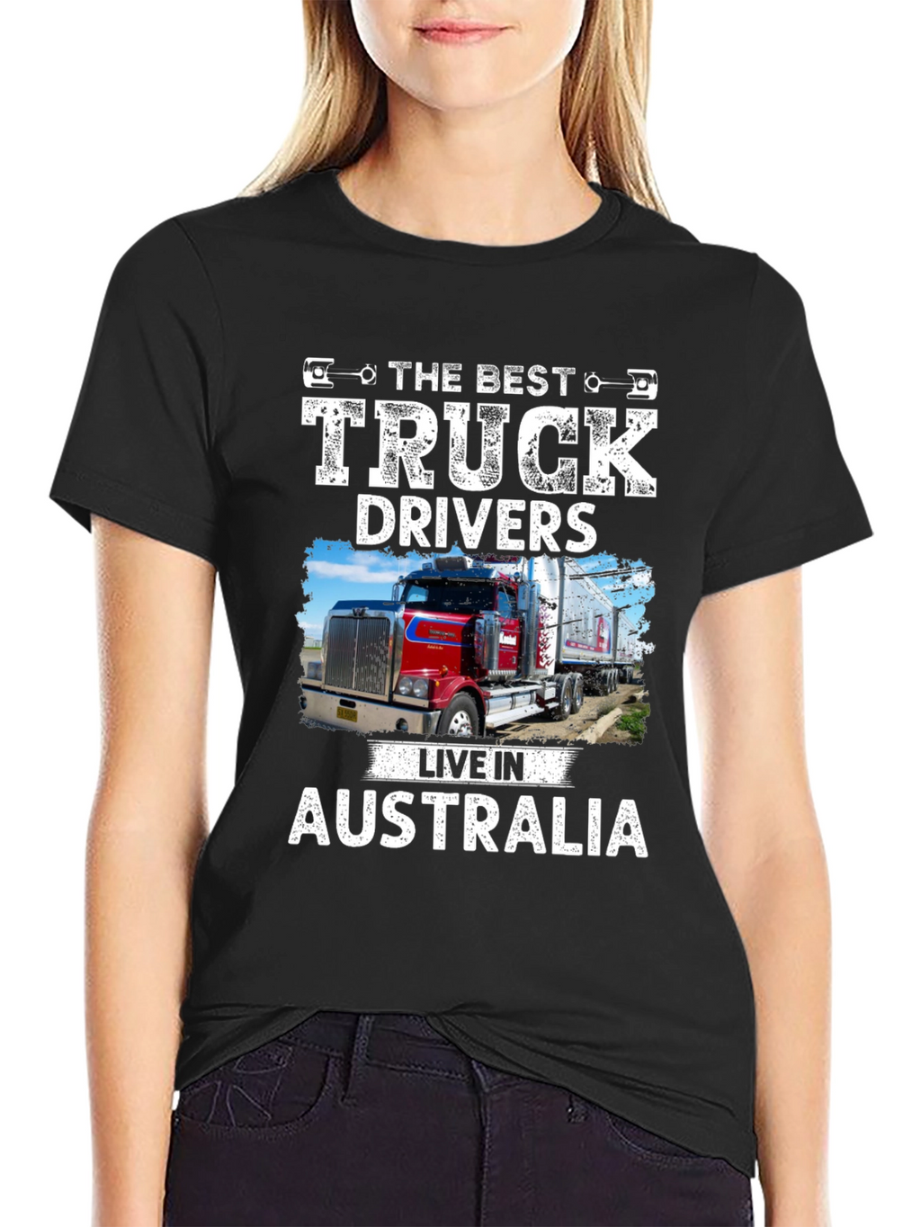 Best Truck Drivers Live In Australia T-Shirt