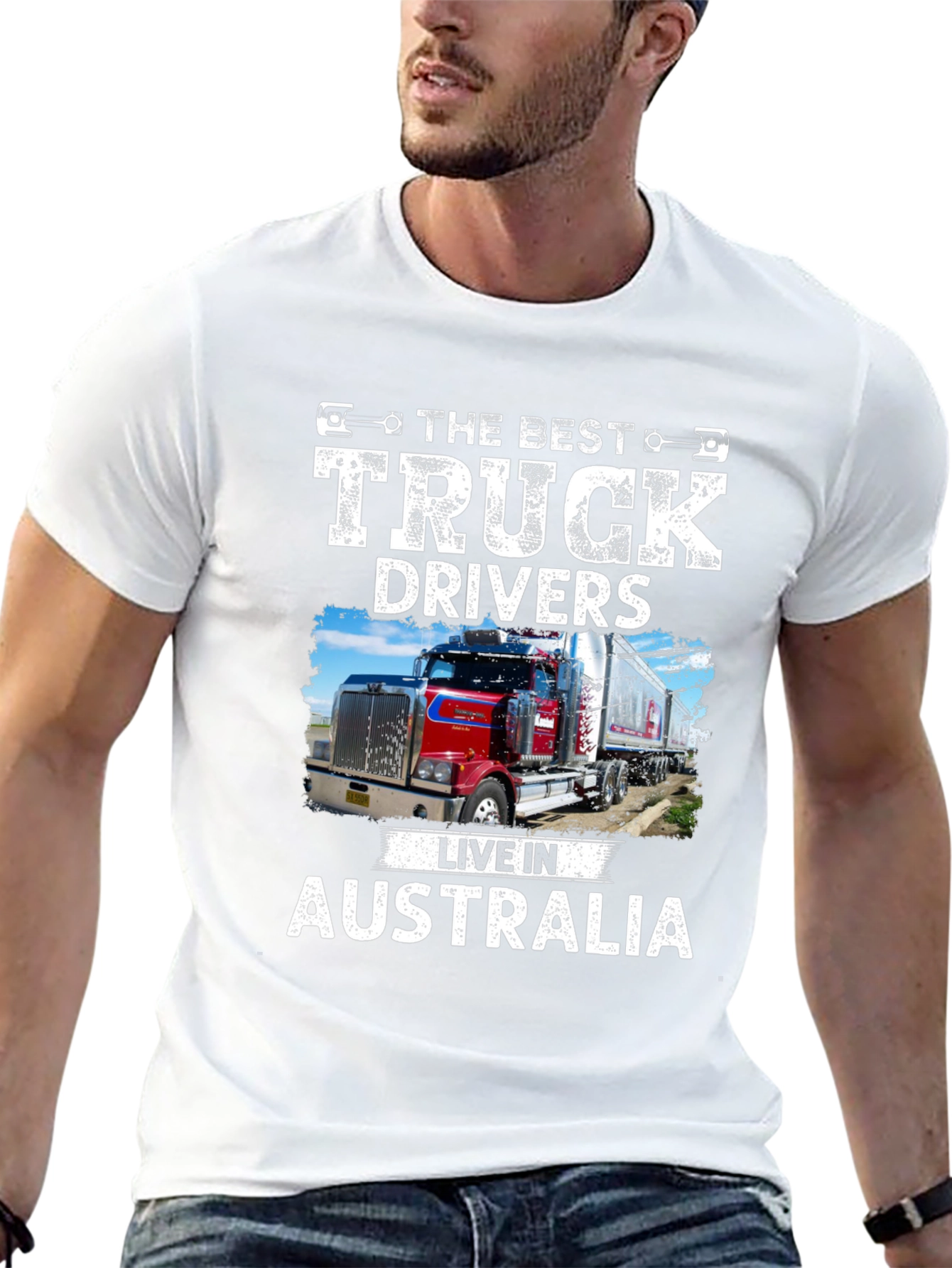 Best Truck Drivers Live In Australia T-Shirt