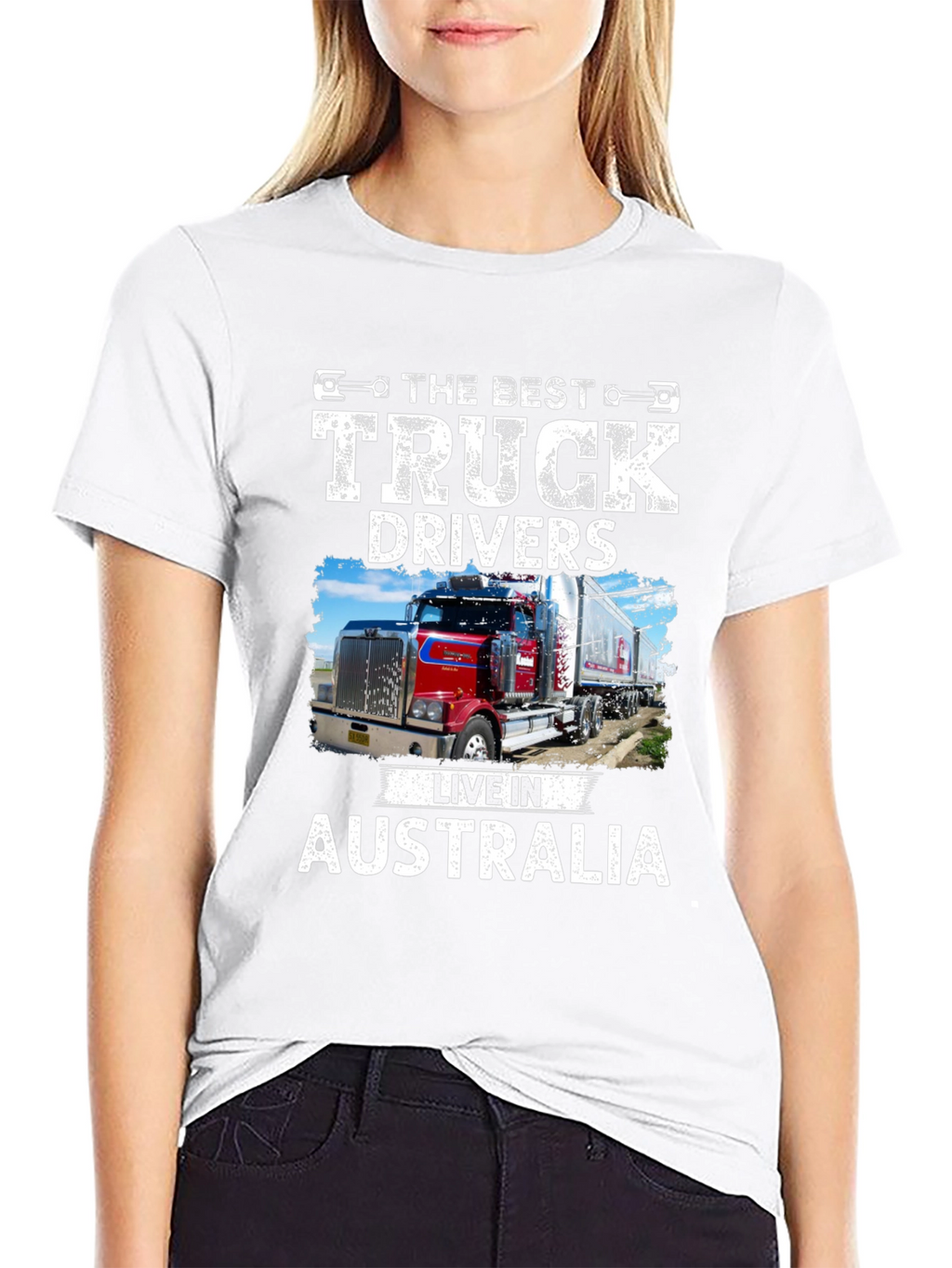 Best Truck Drivers Live In Australia T-Shirt