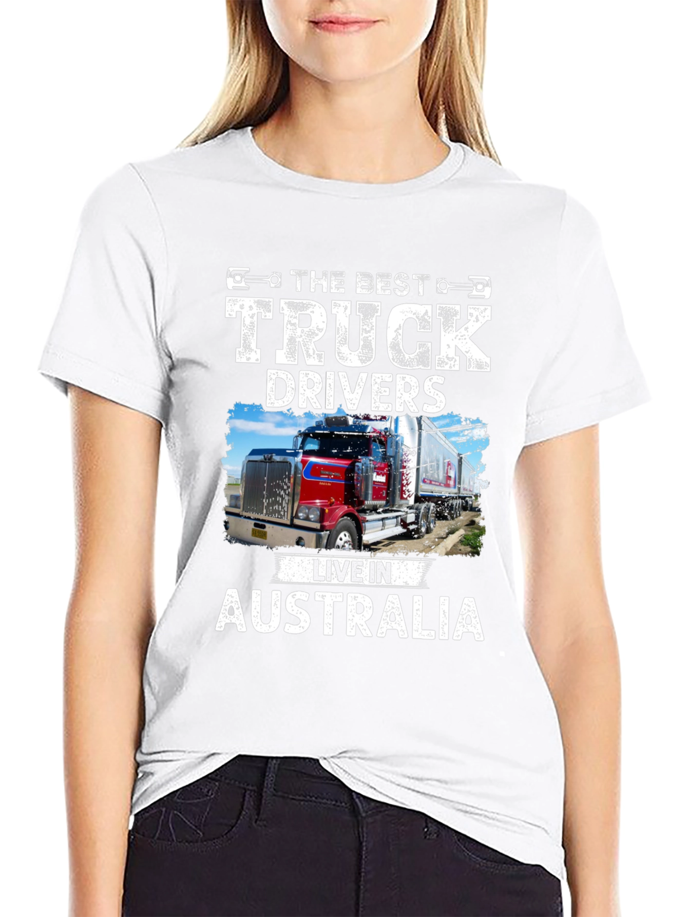 Best Truck Drivers Live In Australia T-Shirt