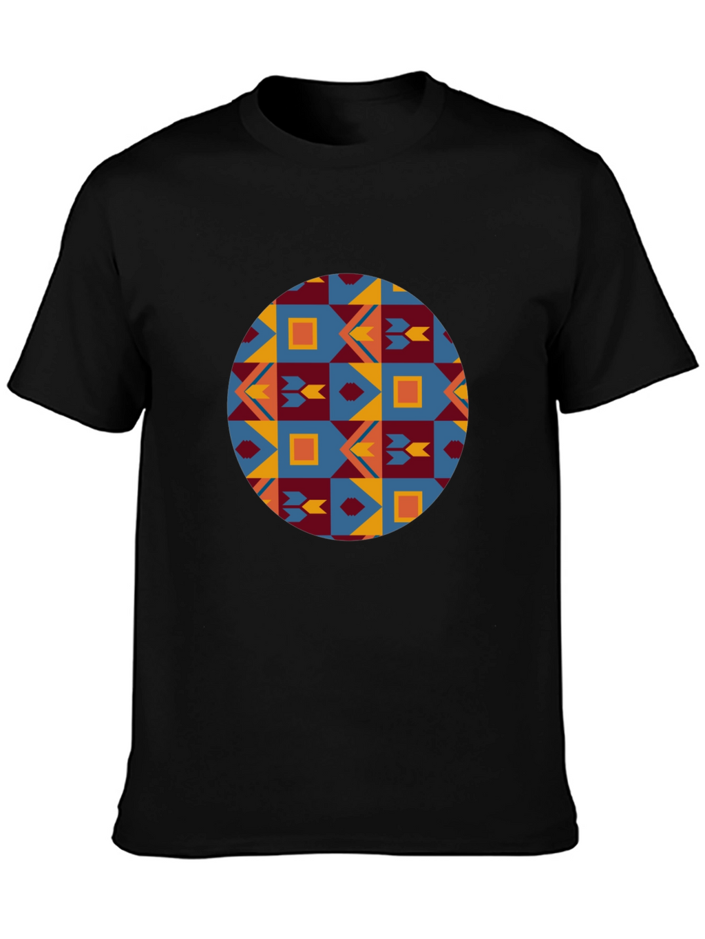 Geometric Circle Pattern Tee
